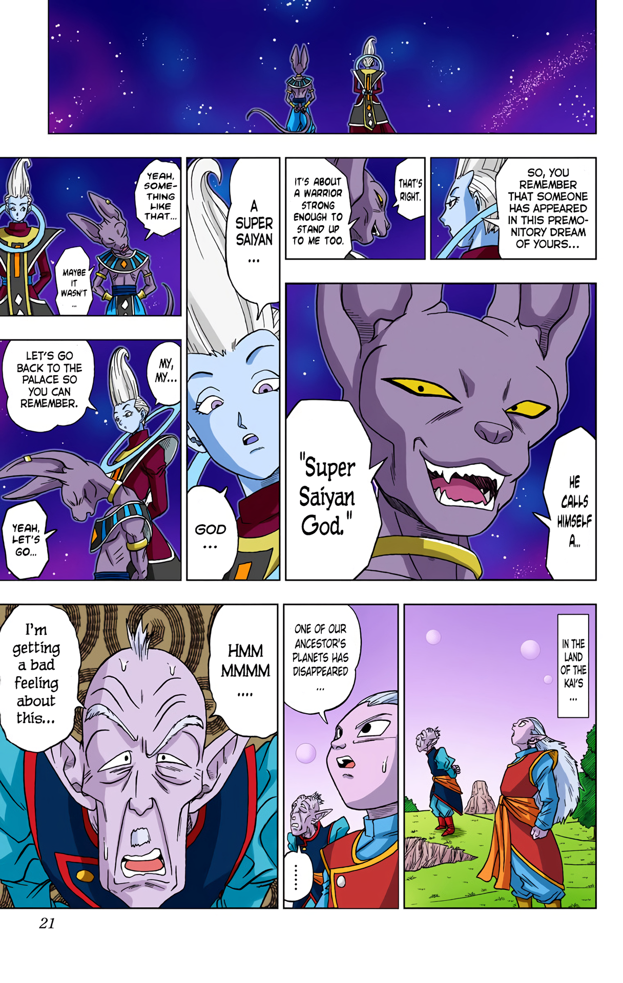 Dragon Ball Super (Official Colored) God of Destruction's Premonition 第20页
