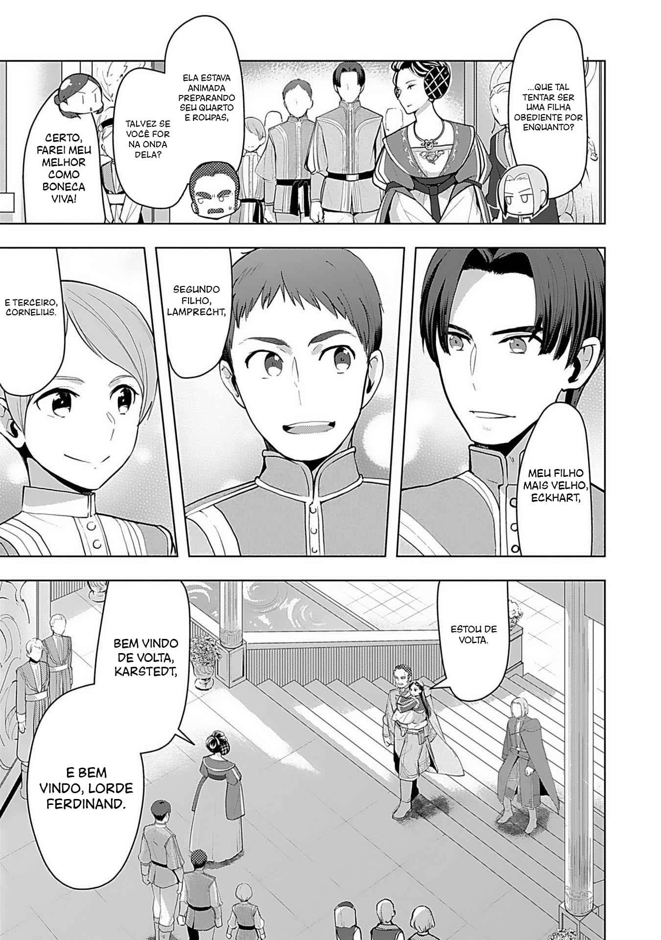 Honzuki no Gekokujou: Shisho ni Naru tame ni wa Shudan o Erandeiraremasen—Dai-3 Bu: Ryouchi ni Hon o Hirogeyou! Filha de Nobres 第24页