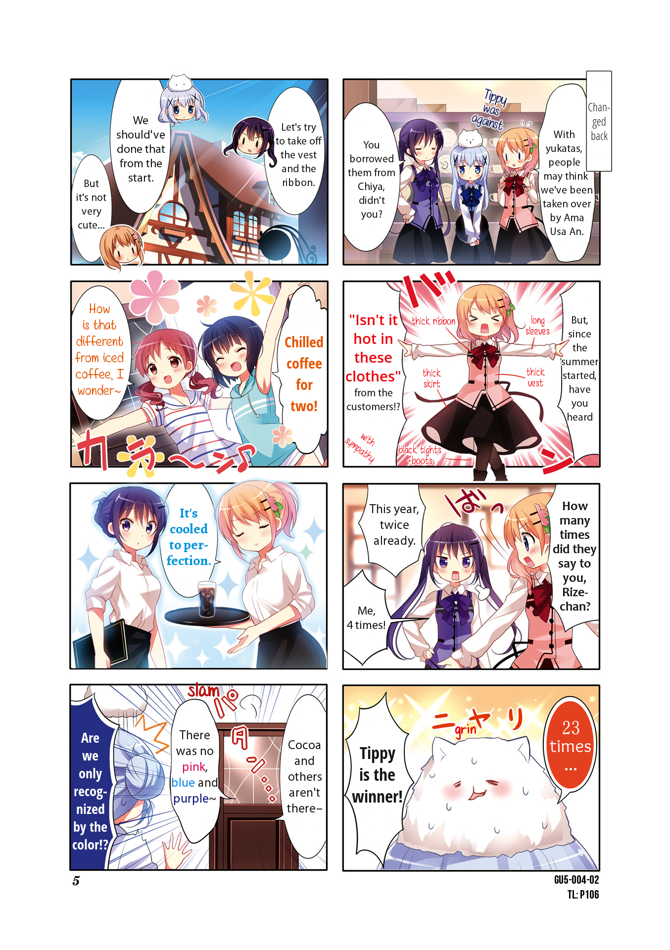 Gochuumon wa Usagi desu ka? Vol. 5 Ch. 1 第2页