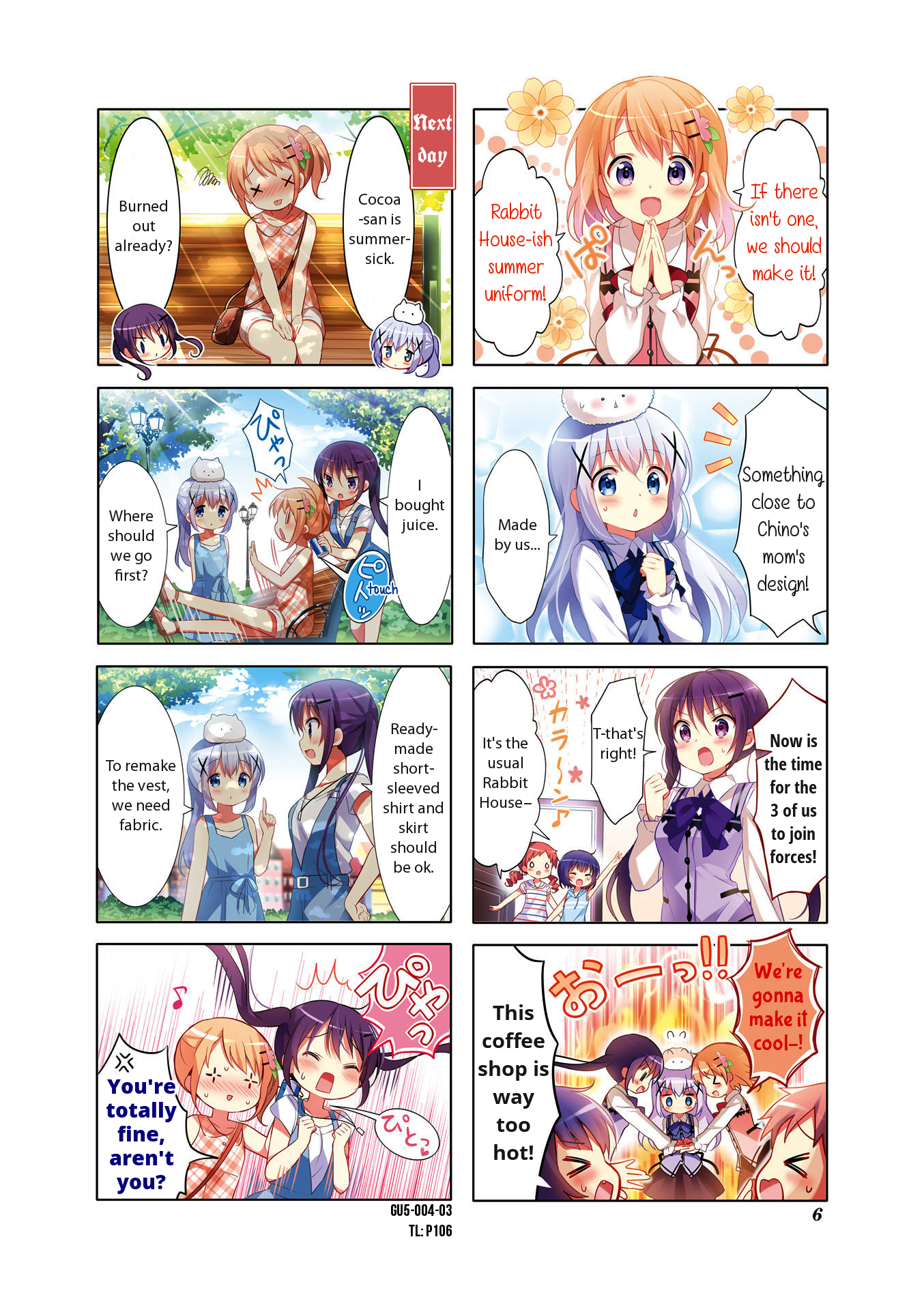 Gochuumon wa Usagi desu ka? Vol. 5 Ch. 1 第3页