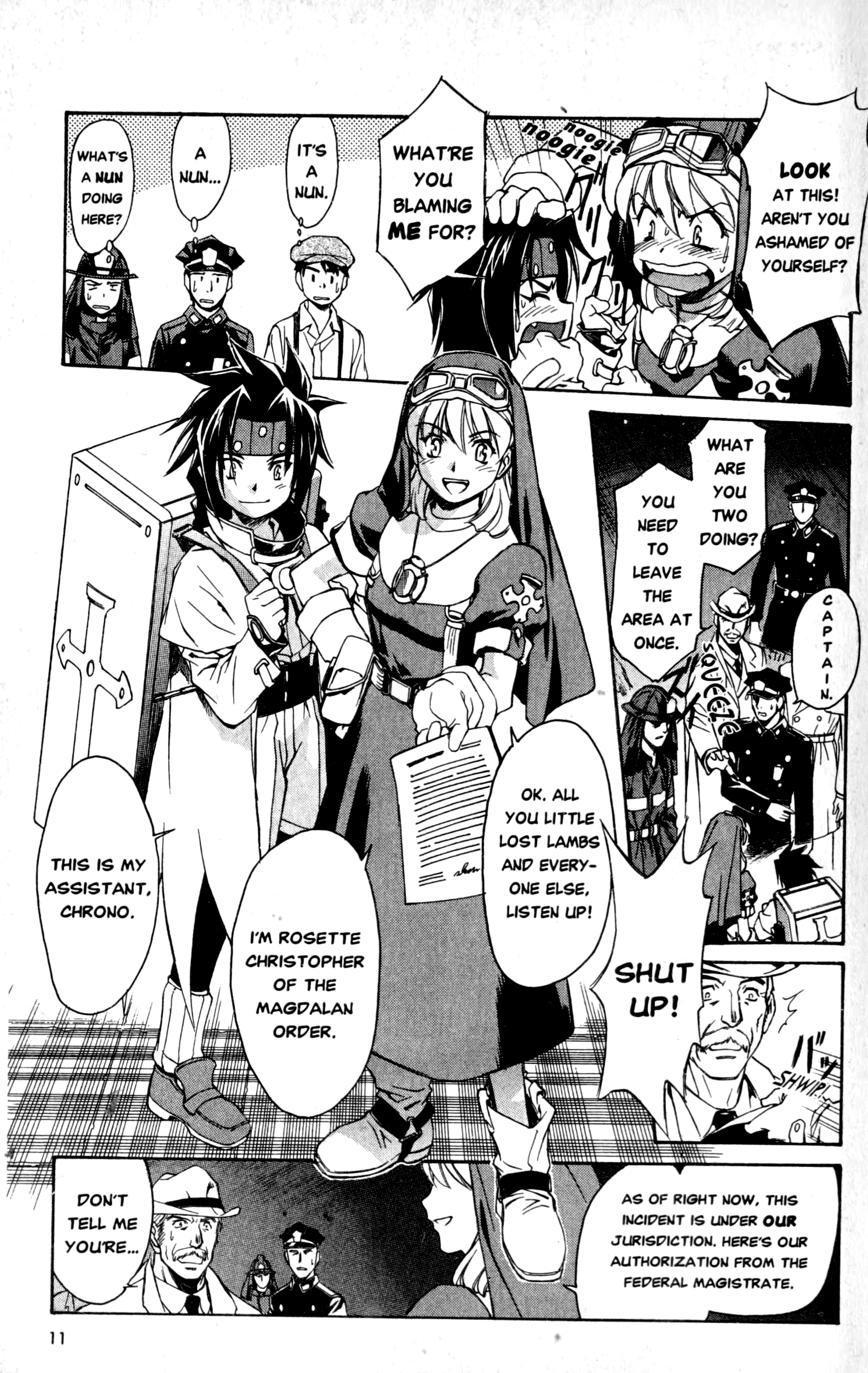 Chrono Crusade Her Name is Sister Rosette 第12页