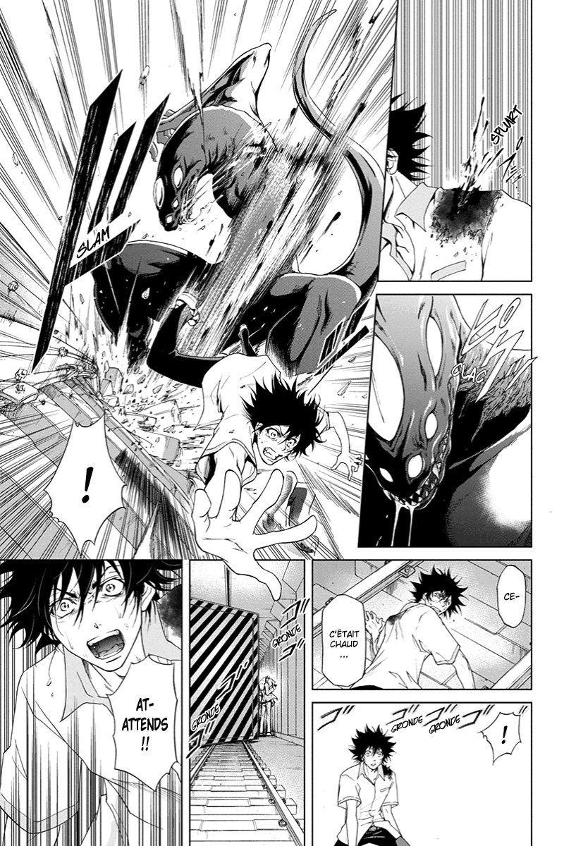 Tokku Hakkenshi [code:T-8] La chose qui rampe vers la surface (2) 第7页