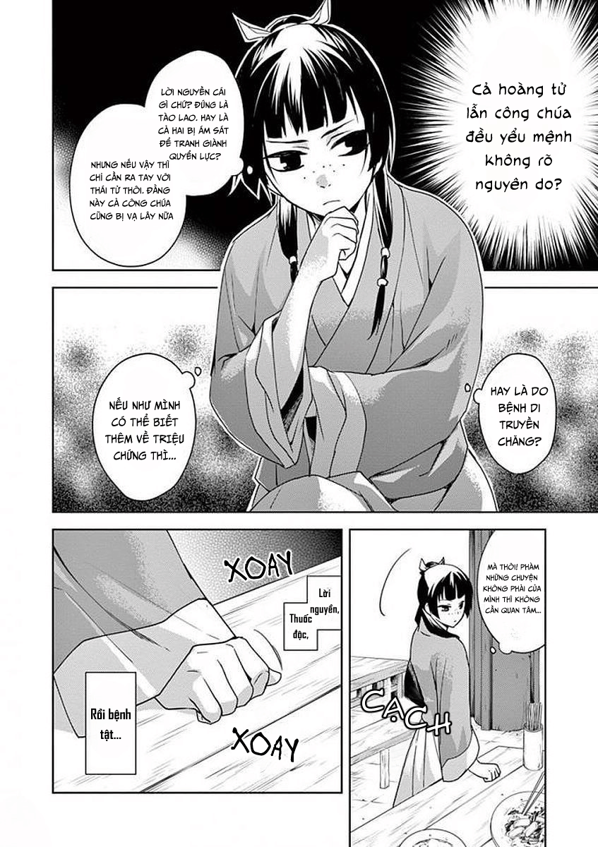 Kusuriya no Hitorigoto: Maomao no Koukyuu Nazotoki Techou Miêu Miêu và lời nguyền 第8页
