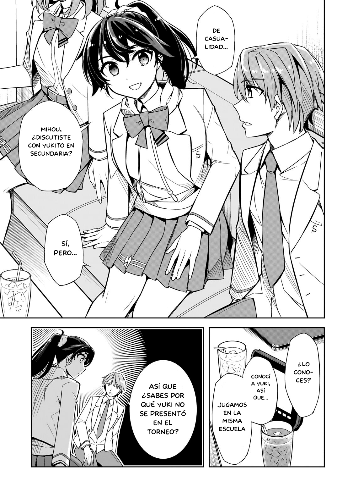 Ore ni Trauma wo Ataeta Joshi-tachi ga Chirachira Mitekuru kedo, Zannen desuga Teokure desu Dejaré la escuela 第21页
