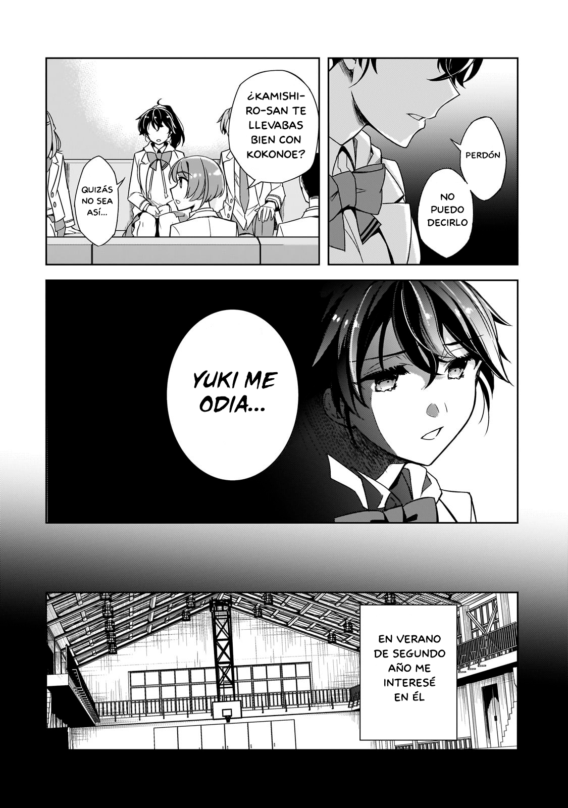 Ore ni Trauma wo Ataeta Joshi-tachi ga Chirachira Mitekuru kedo, Zannen desuga Teokure desu Dejaré la escuela 第22页