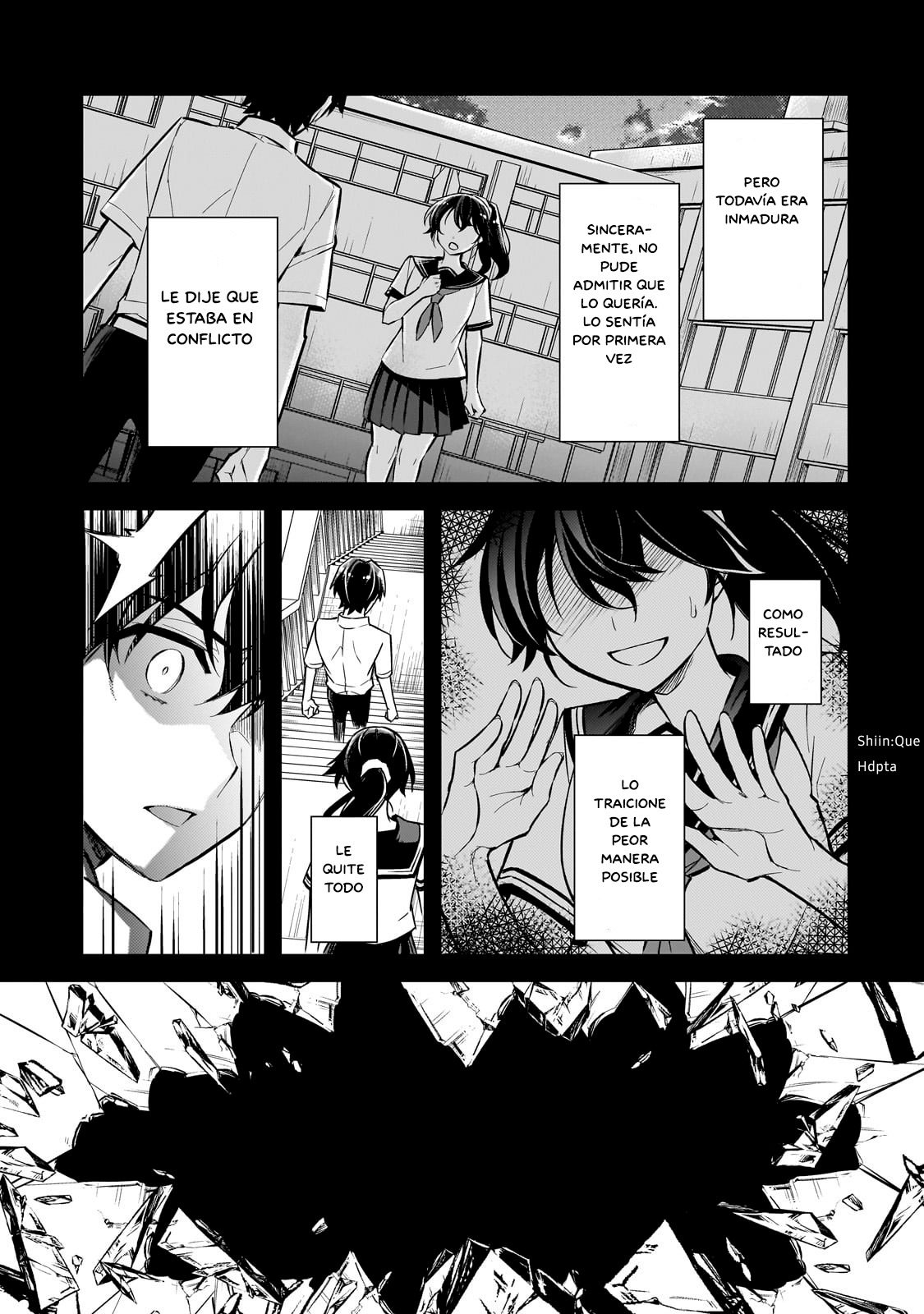 Ore ni Trauma wo Ataeta Joshi-tachi ga Chirachira Mitekuru kedo, Zannen desuga Teokure desu Dejaré la escuela 第25页