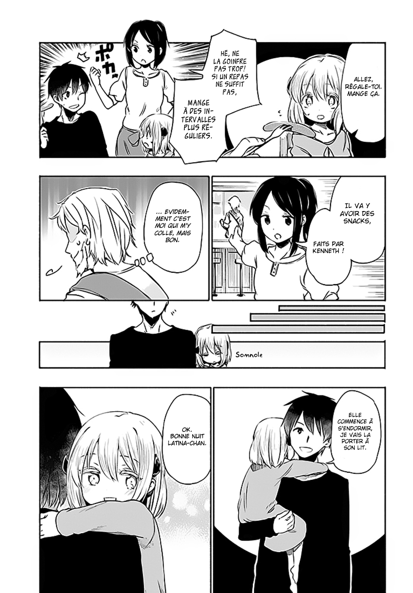 Uchi no Ko no Tame naraba, Ore wa Moshikashitara Maou mo Taoseru kamo Shirenai. Recontre Avec La Jeune Fille. 第17页