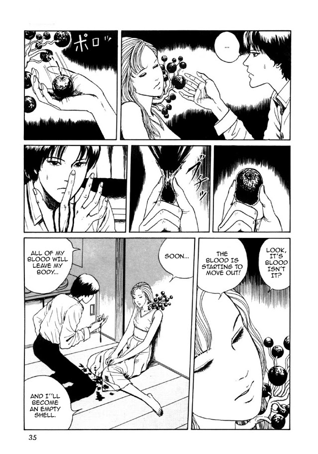 Junji Ito Horror Manga Collection Blood-bubble Bushes 第33页