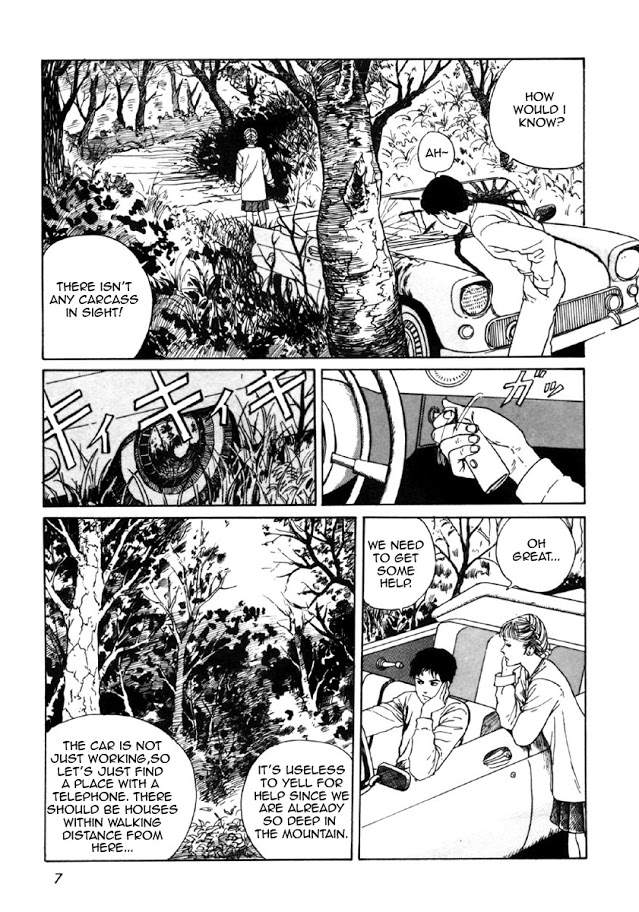 Junji Ito Horror Manga Collection Blood-bubble Bushes 第5页
