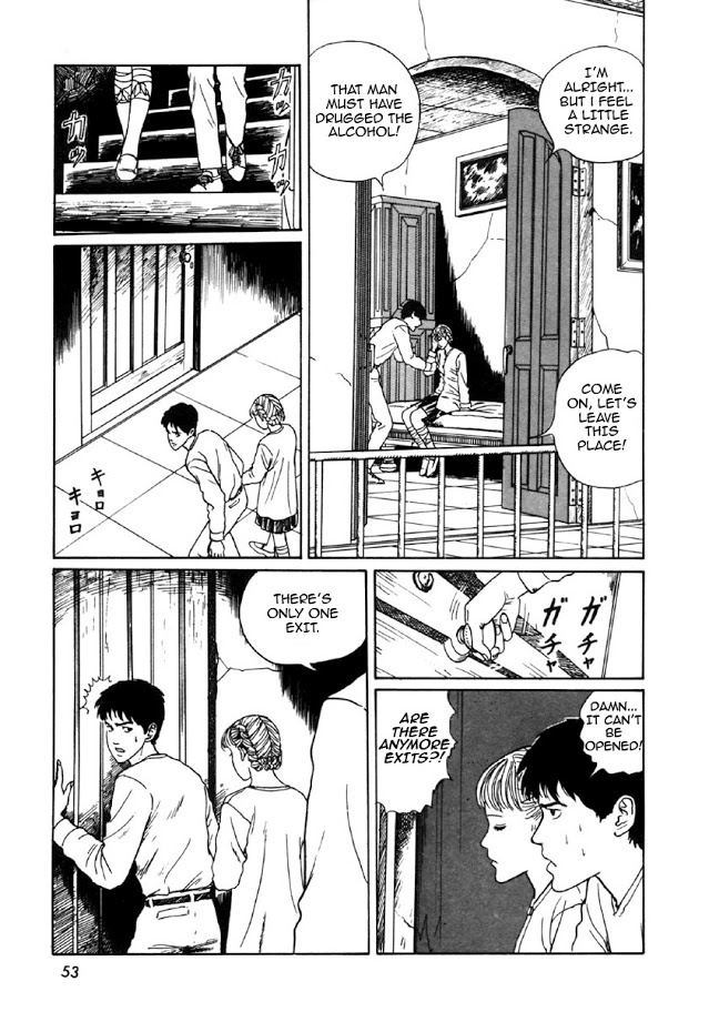 Junji Ito Horror Manga Collection Blood-bubble Bushes 第50页
