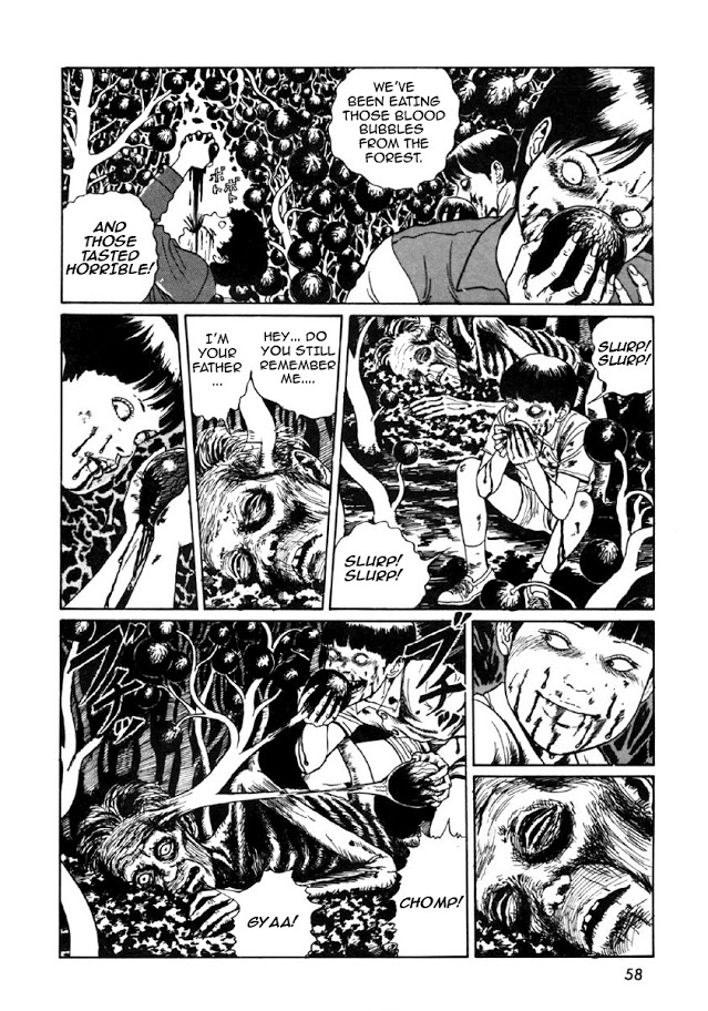 Junji Ito Horror Manga Collection Blood-bubble Bushes 第55页