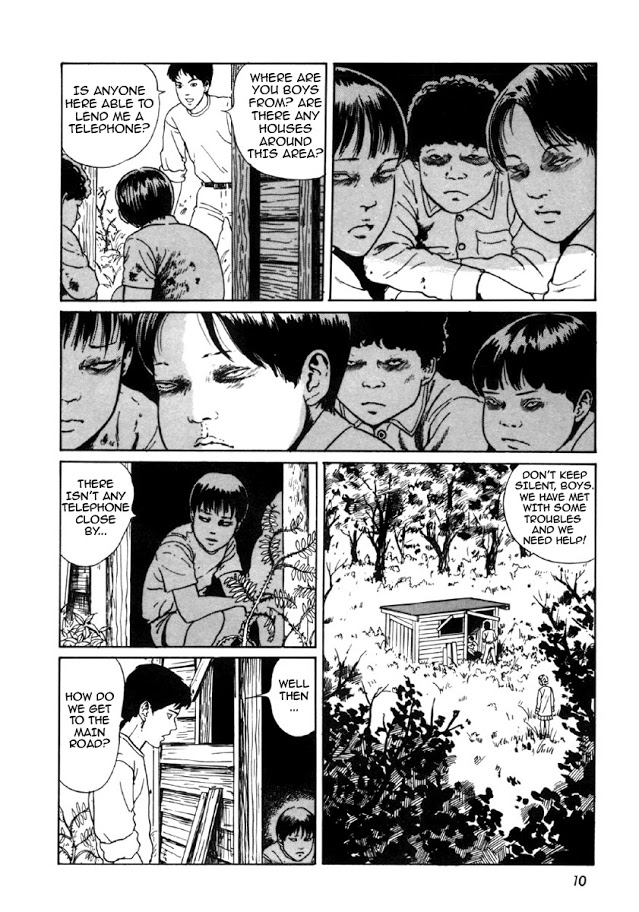 Junji Ito Horror Manga Collection Blood-bubble Bushes 第8页