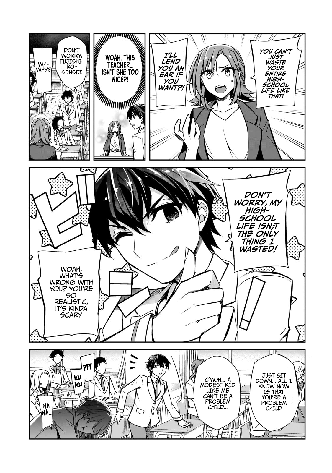 Ore ni Trauma wo Ataeta Joshi-tachi ga Chirachira Mitekuru kedo, Zannen desuga Teokure desu I'm Quitting School! 第10页