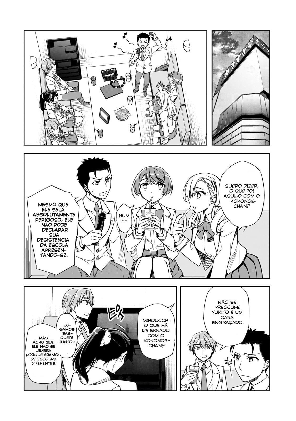 Ore ni Trauma wo Ataeta Joshi-tachi ga Chirachira Mitekuru kedo, Zannen desuga Teokure desu "Estou saindo da escola" 第20页