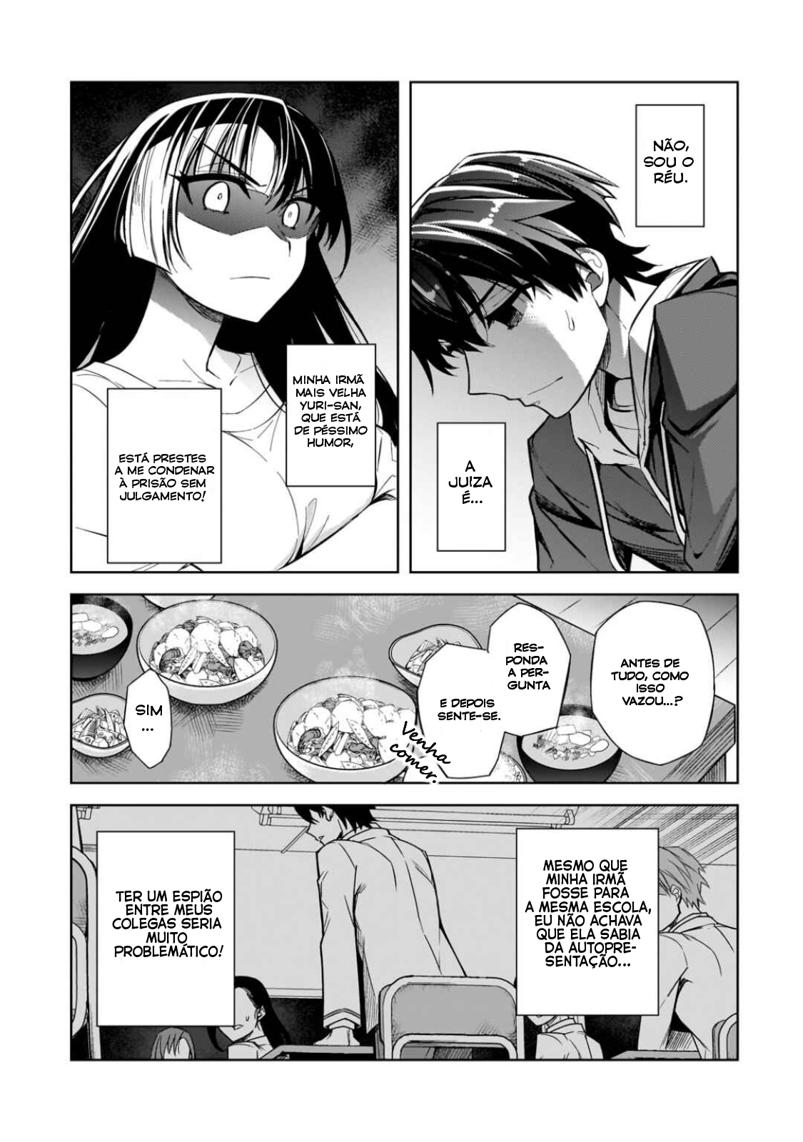 Ore ni Trauma wo Ataeta Joshi-tachi ga Chirachira Mitekuru kedo, Zannen desuga Teokure desu "Estou saindo da escola" 第31页