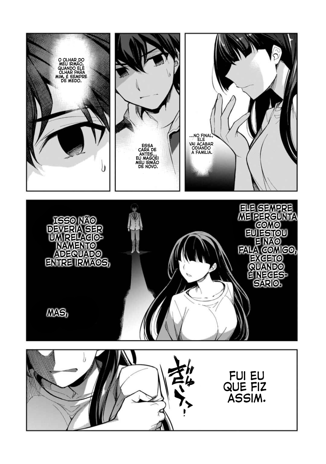 Ore ni Trauma wo Ataeta Joshi-tachi ga Chirachira Mitekuru kedo, Zannen desuga Teokure desu "Estou saindo da escola" 第36页