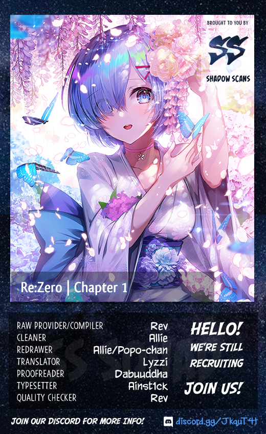 Re:Zero kara Hajimeru Isekai Seikatsu: Dai 4-shou—Seiiki to Gouyoku no Majo Vol. 1 Ch. 1 第1页