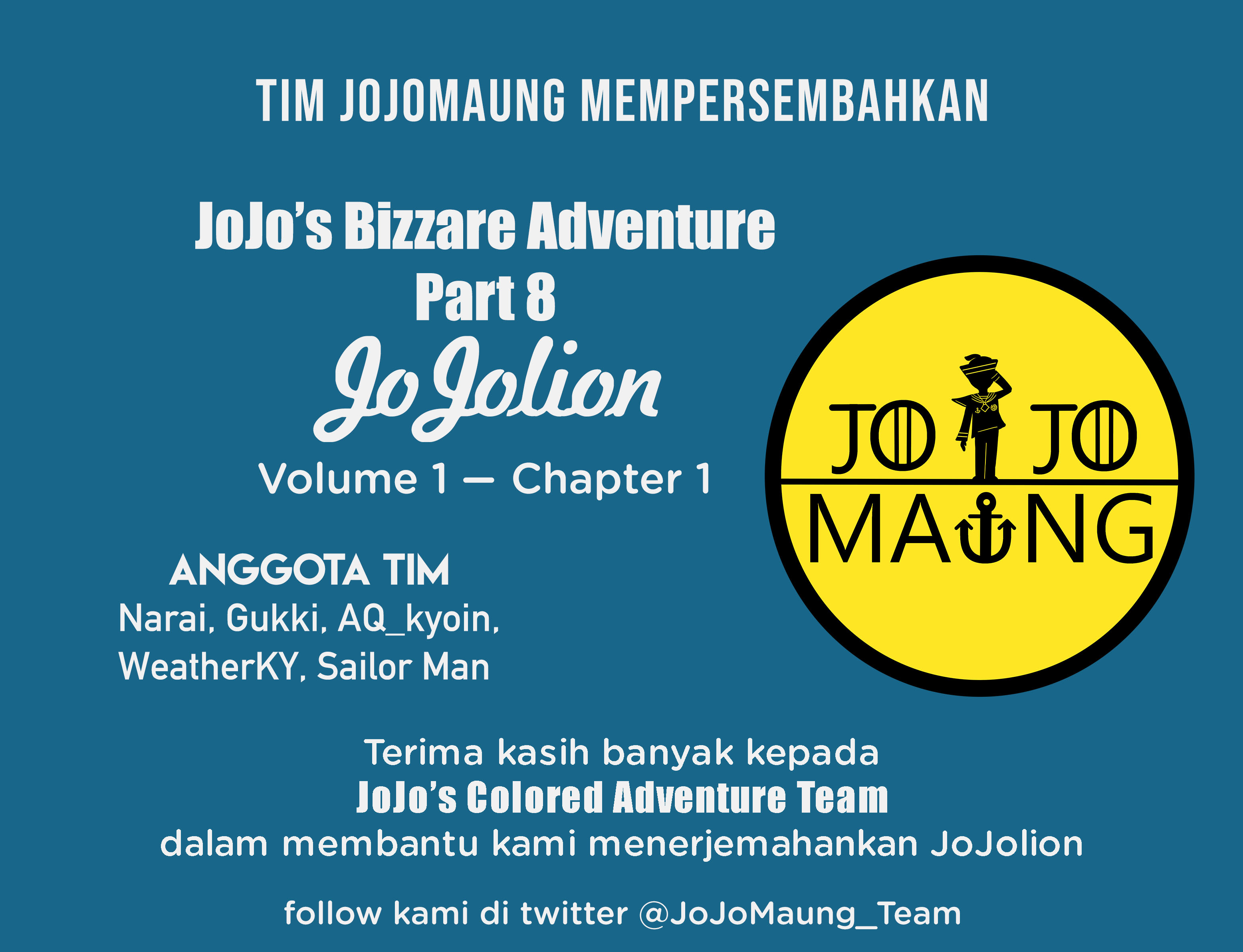 JoJo no Kimyou na Bouken Dai 8 Bu: JoJolion Color Ban Selamat Datang di Morioh 第45页