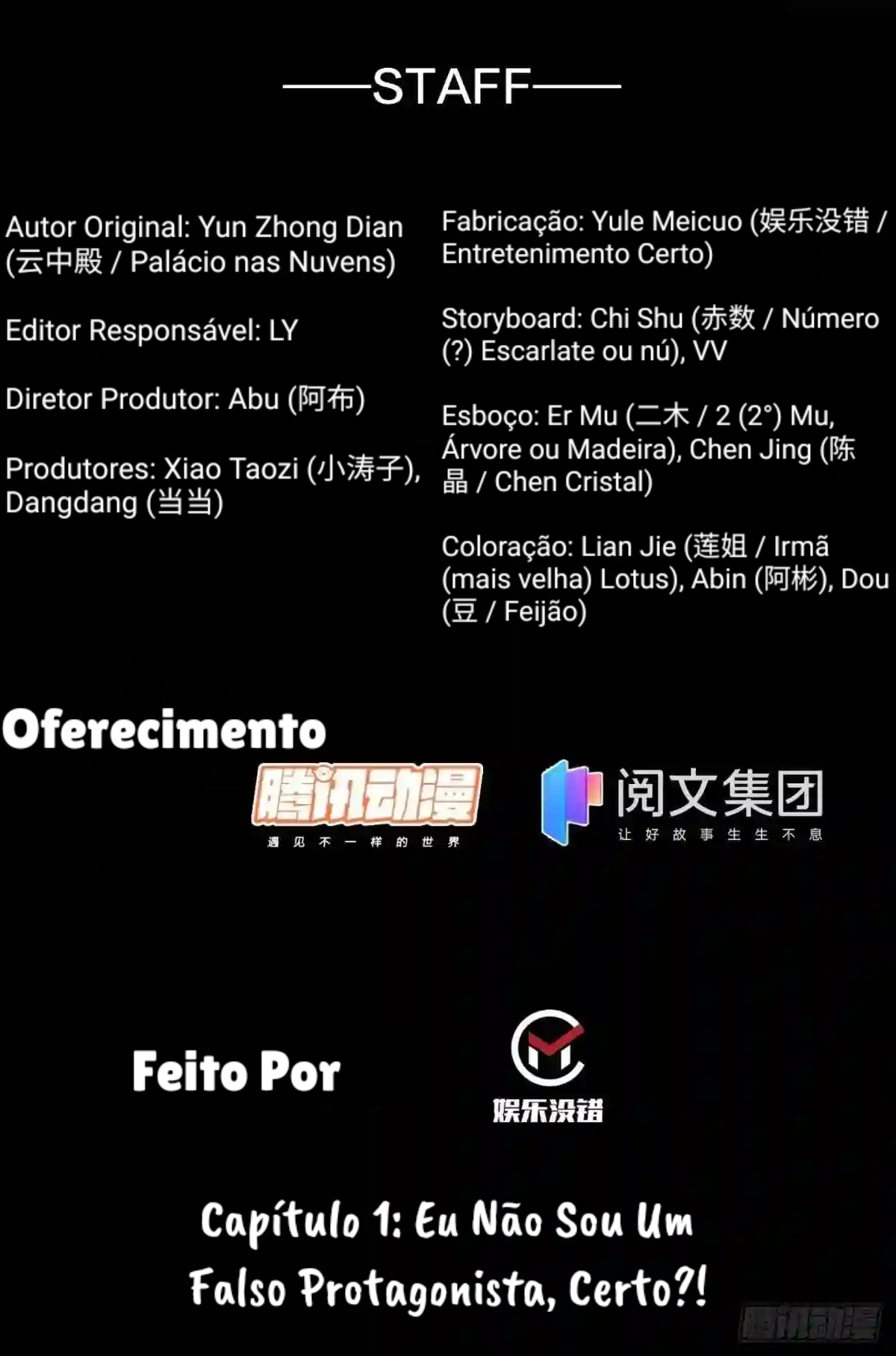 I'm Really Not the Child of Luck Eu não sou um falso protagonista, certo?! 第2页