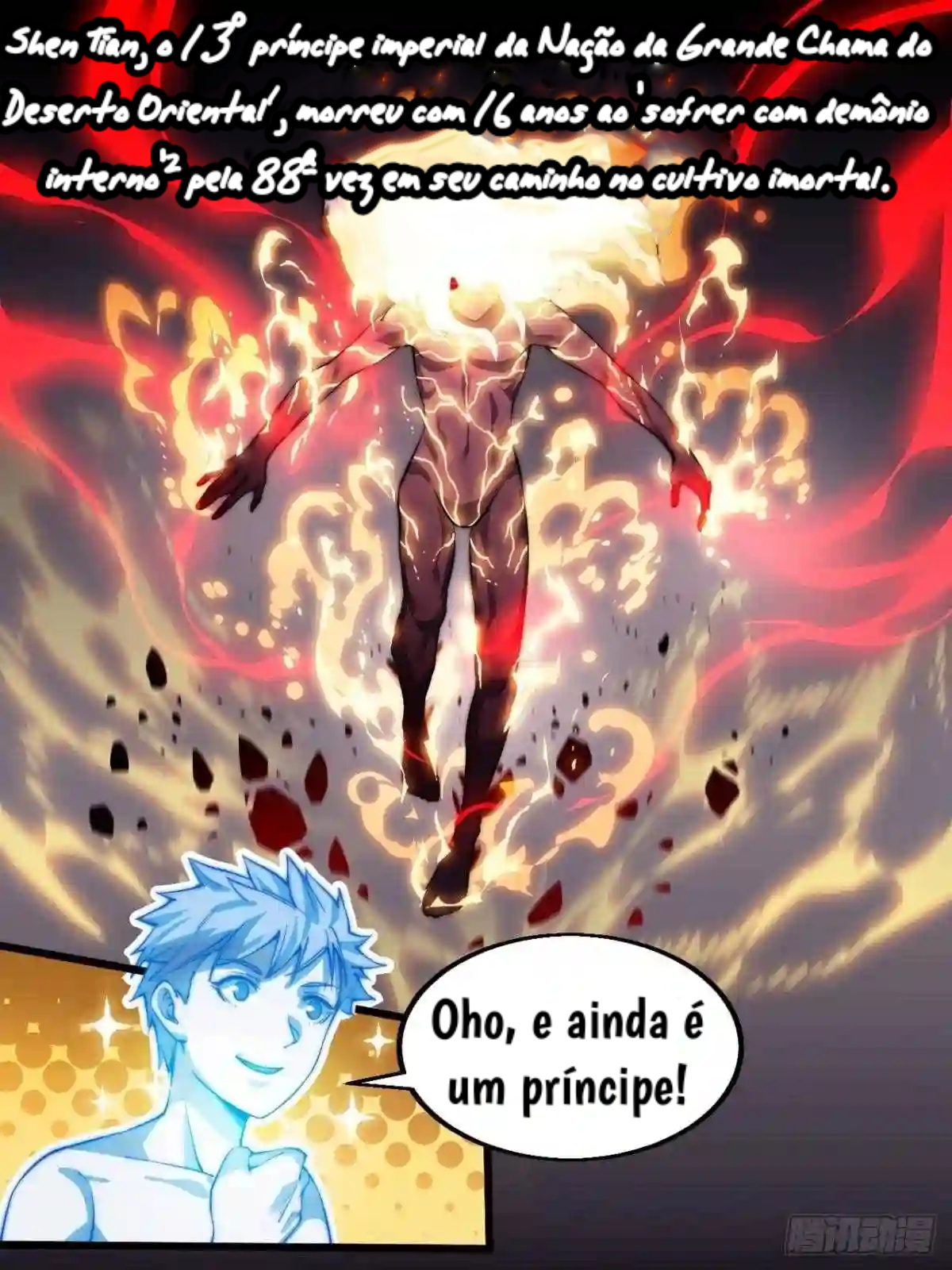 I'm Really Not the Child of Luck Eu não sou um falso protagonista, certo?! 第12页