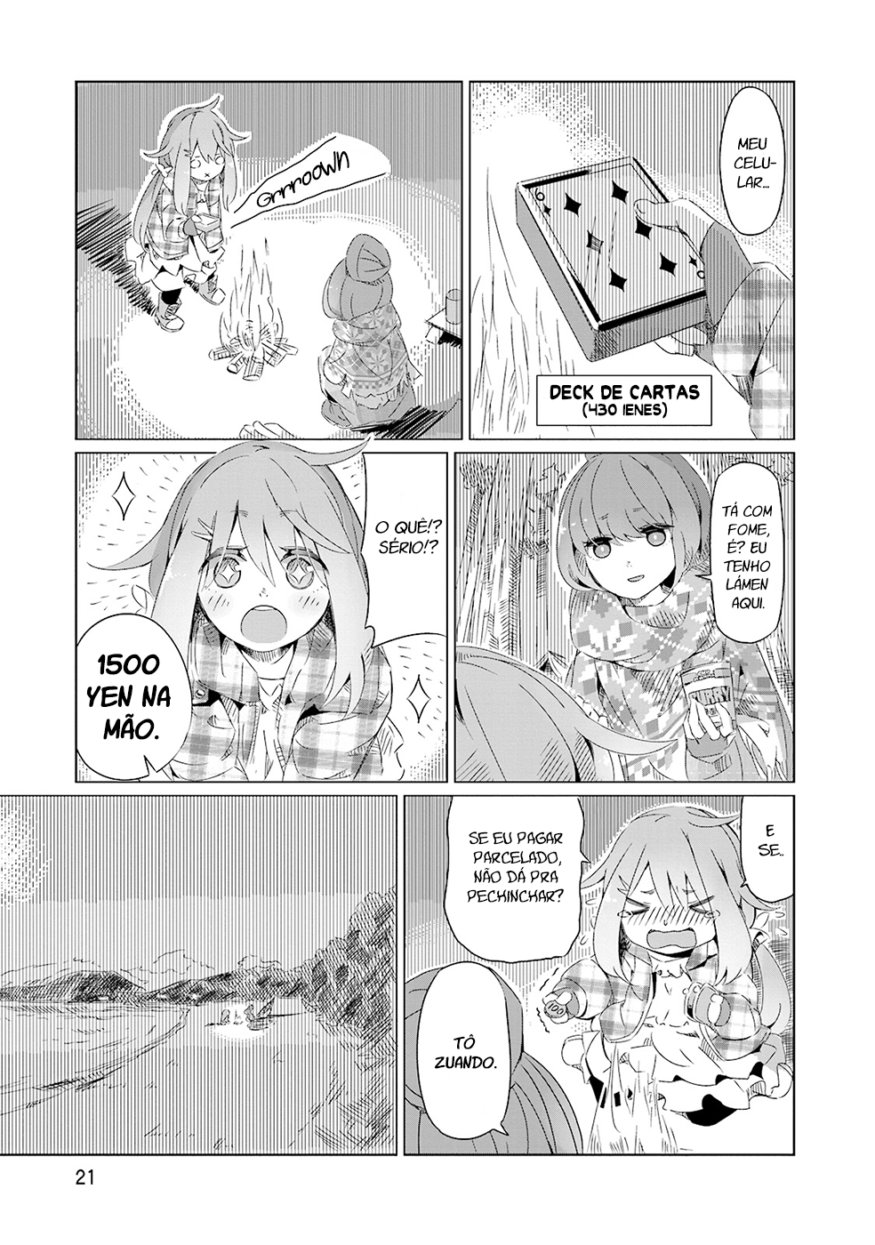 Yuru Camp△ Monte Fuji e o Pote de Lámen 第22页