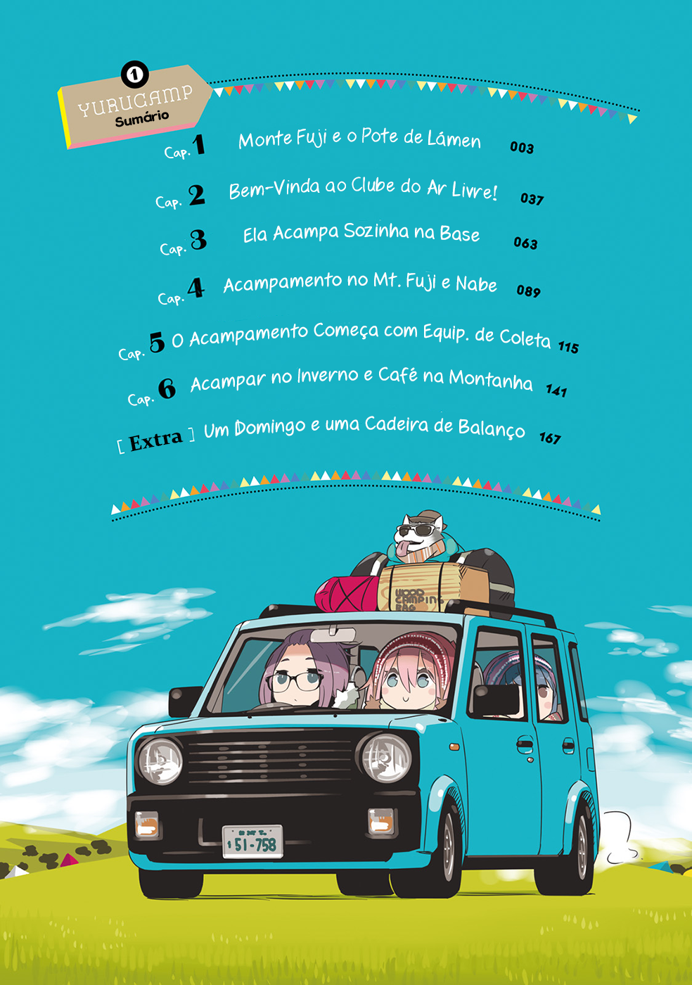 Yuru Camp△ Monte Fuji e o Pote de Lámen 第4页