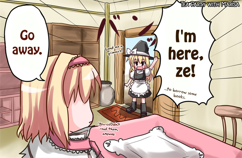 Touhou - Alice no Ochakai (Doujinshi) 第2页