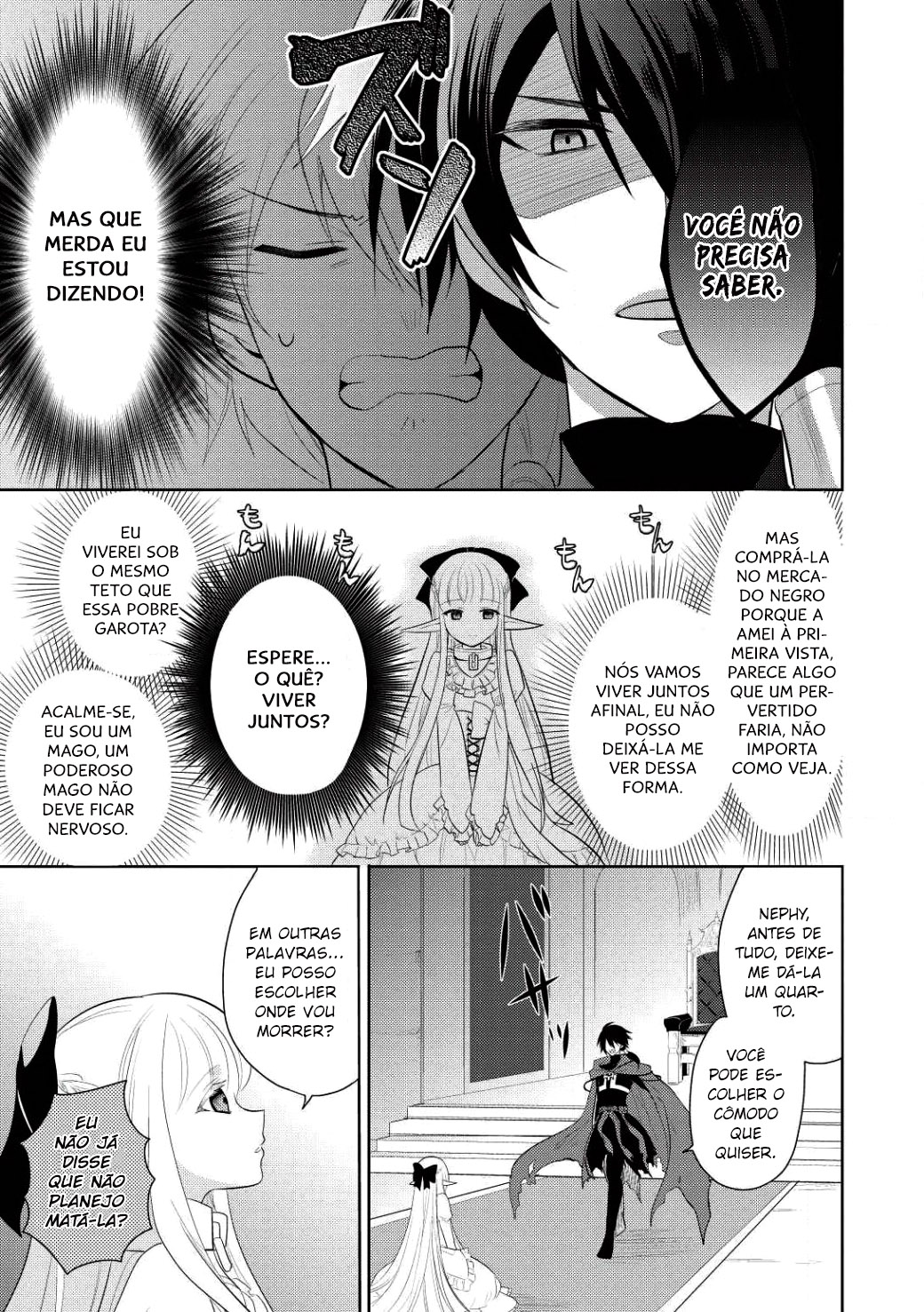 Maou no Ore ga Dorei Elf wo Yome ni Shitanda ga, Dou Medereba Ii? Primeiro amor é uma doença desagradável que aflige a todos. 第48页
