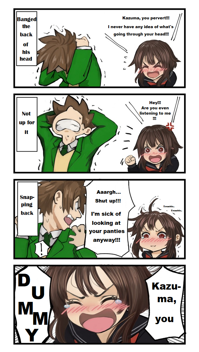 Kono Subarashii Sekai ni Shukufuku wo! - Modern Konosuba (Doujinshi) Introduction - Megumin a junior in Middle school 第4页