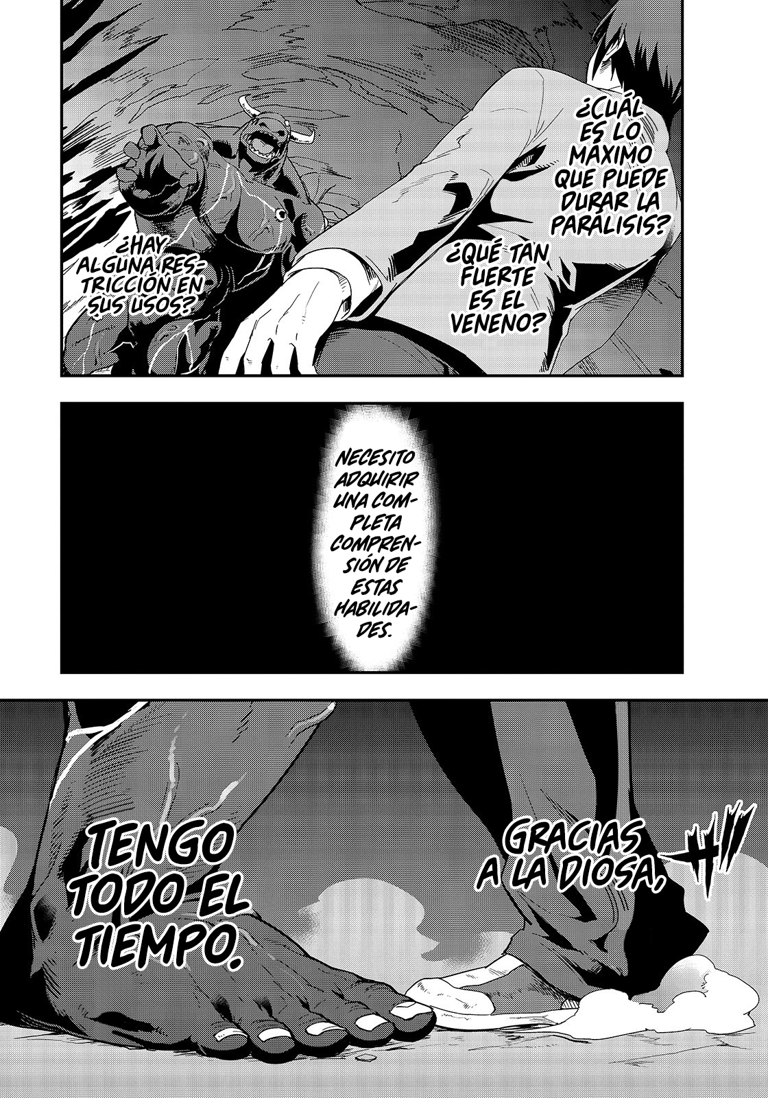 Hazure Waku no [Joutai Ijou Skill] de Saikyou ni Natta Ore ga Subete o Juurin Suru made La Diosa Anuncia la Invocación 第46页