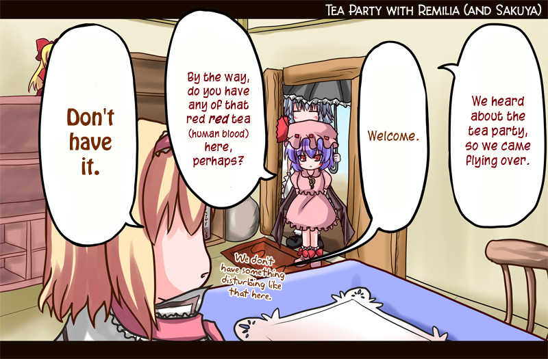 Touhou - Alice no Ochakai (Doujinshi) 第4页