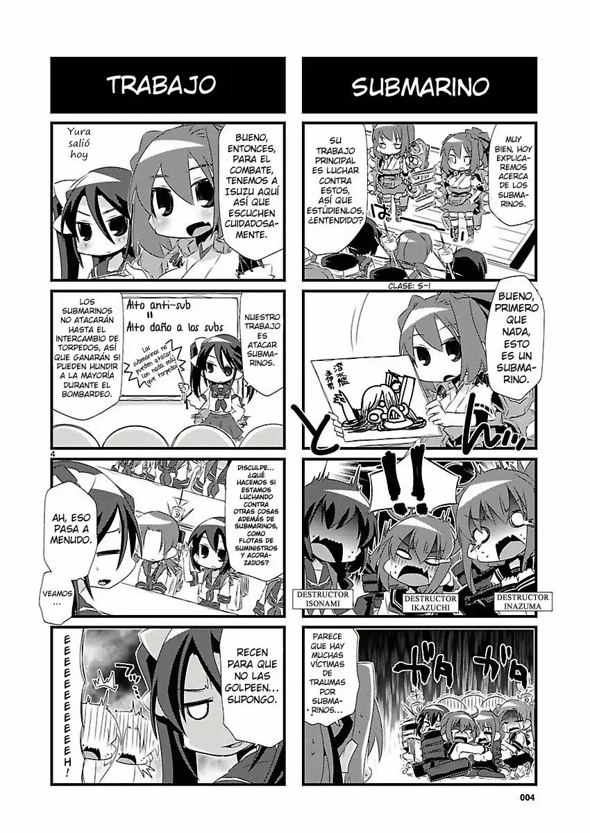Kantai Collection -KanColle- 4-koma Comic: Fubuki, Ganbarimasu! Vol. 1 Ch. 4 第4页