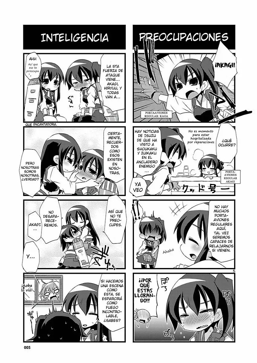 Kantai Collection -KanColle- 4-koma Comic: Fubuki, Ganbarimasu! Vol. 1 Ch. 4 第5页