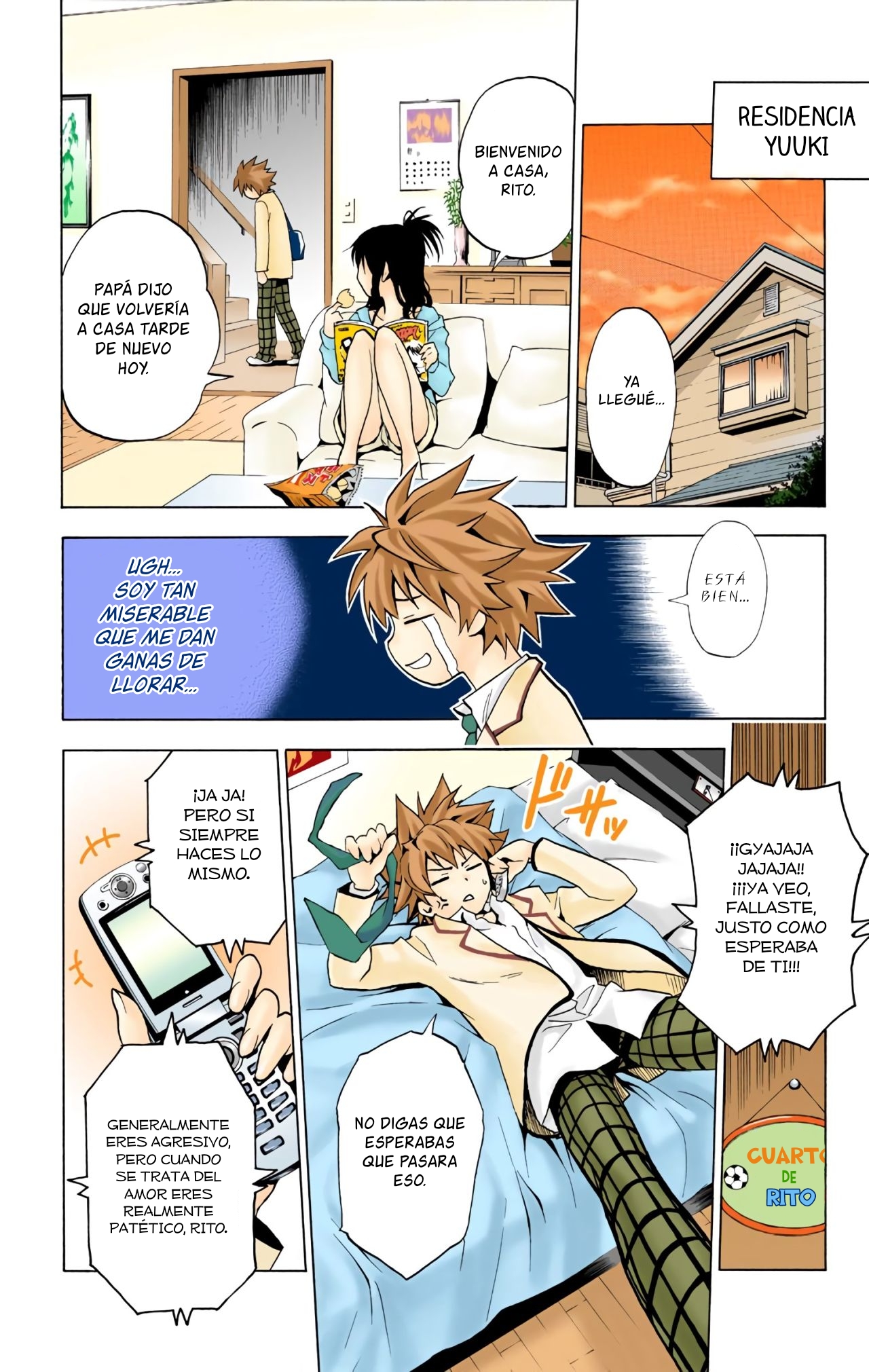 To Love Ru (Official Colored) La Chica Caída del Cielo 第13页