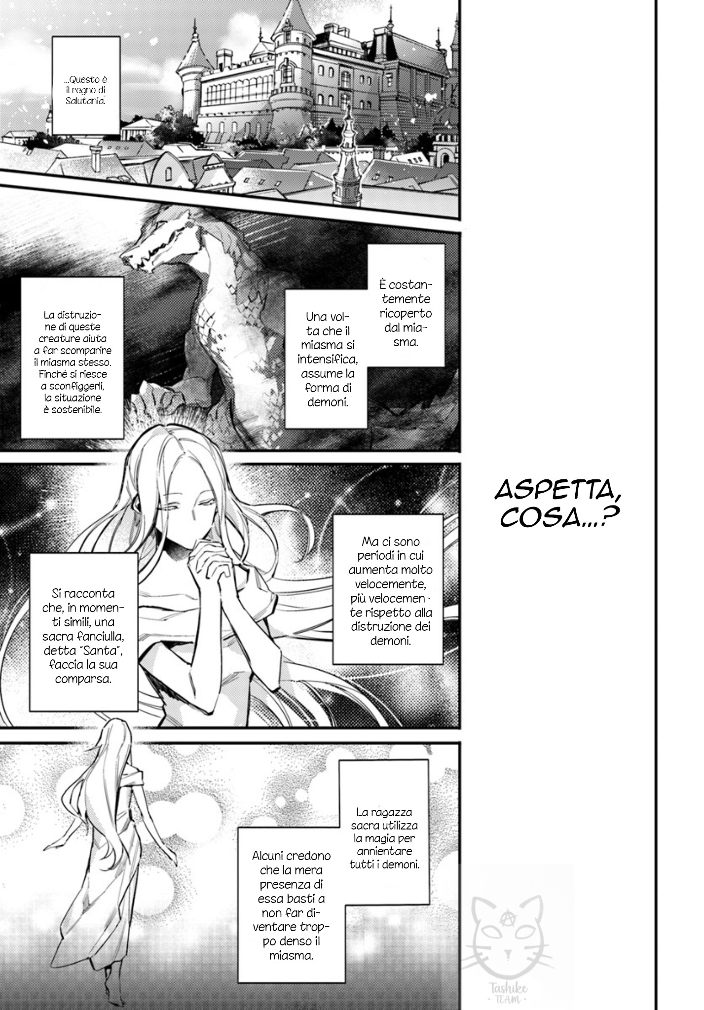 Seijo no Maryoku wa Bannou desu L'invocazione della Santa 第9页