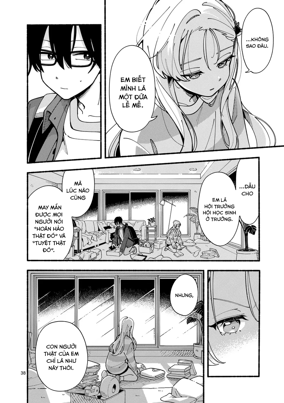 Ookami wa Tsuki ni Koi wo Suru Bạn Hoàn Hảo Còn Tôi Bất Tài 第37页