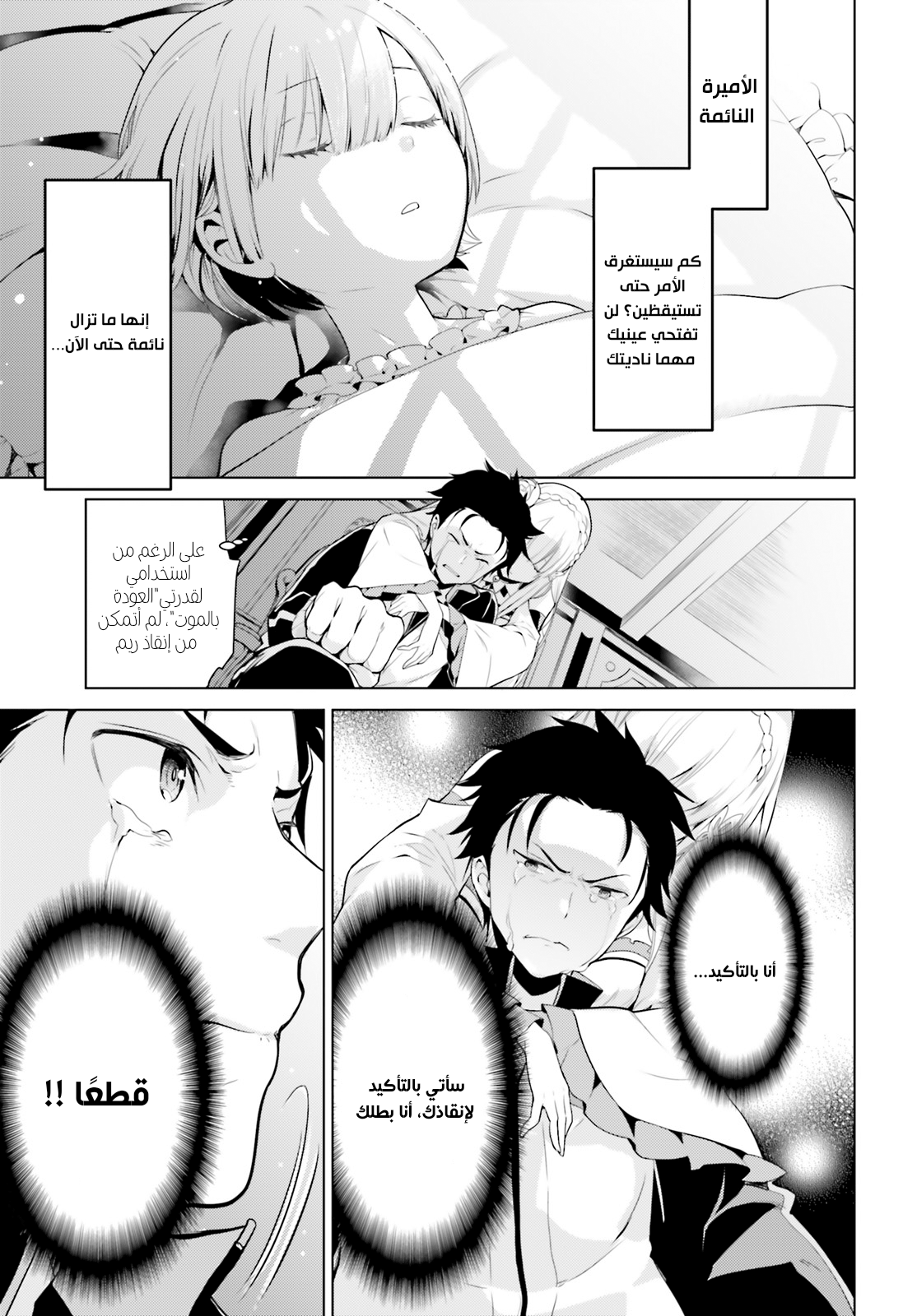 Re:Zero kara Hajimeru Isekai Seikatsu: Dai 4-shou—Seiiki to Gouyoku no Majo المكان الذي عادوا إليه 第9页