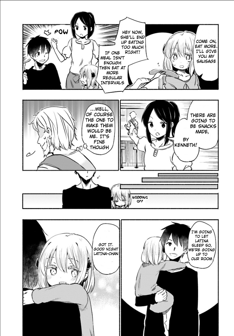 Uchi no Ko no Tame naraba, Ore wa Moshikashitara Maou mo Taoseru kamo Shirenai. Youth, Meeting With the Young Girl 第16页