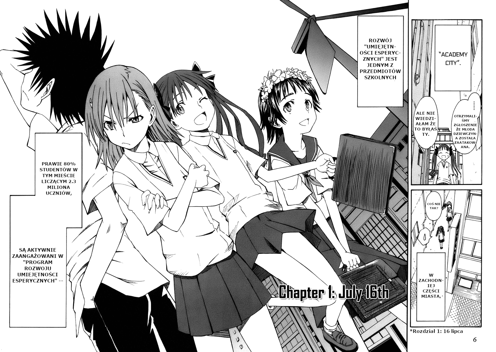 Toaru Majutsu no Index Gaiden: Toaru Kagaku no Railgun 16 Lipca 第10页