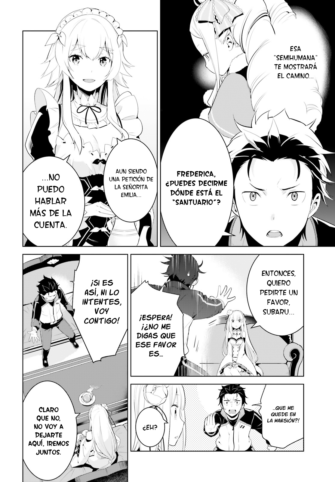 Re:Zero kara Hajimeru Isekai Seikatsu: Dai 4-shou—Seiiki to Gouyoku no Majo Reencuentros y transcursos 第29页