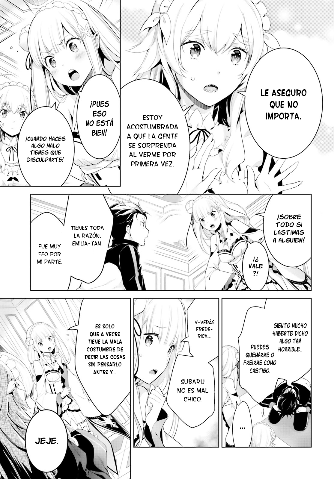 Re:Zero kara Hajimeru Isekai Seikatsu: Dai 4-shou—Seiiki to Gouyoku no Majo Reencuentros y transcursos 第4页