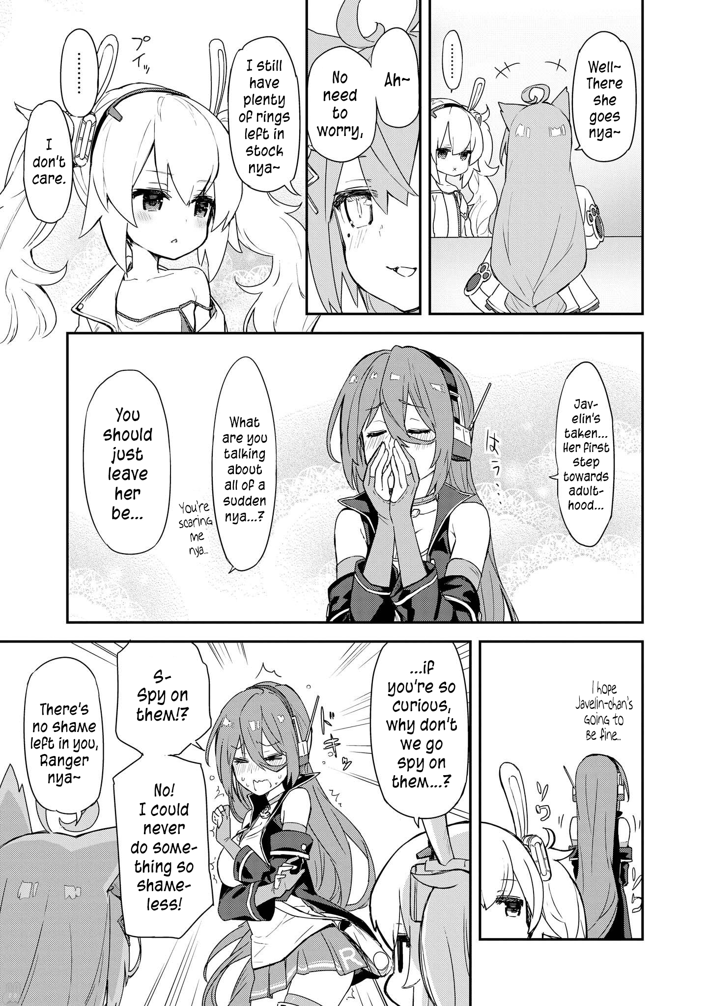 Azur Lane Comic Anthology Javelin's Troubles 第15页