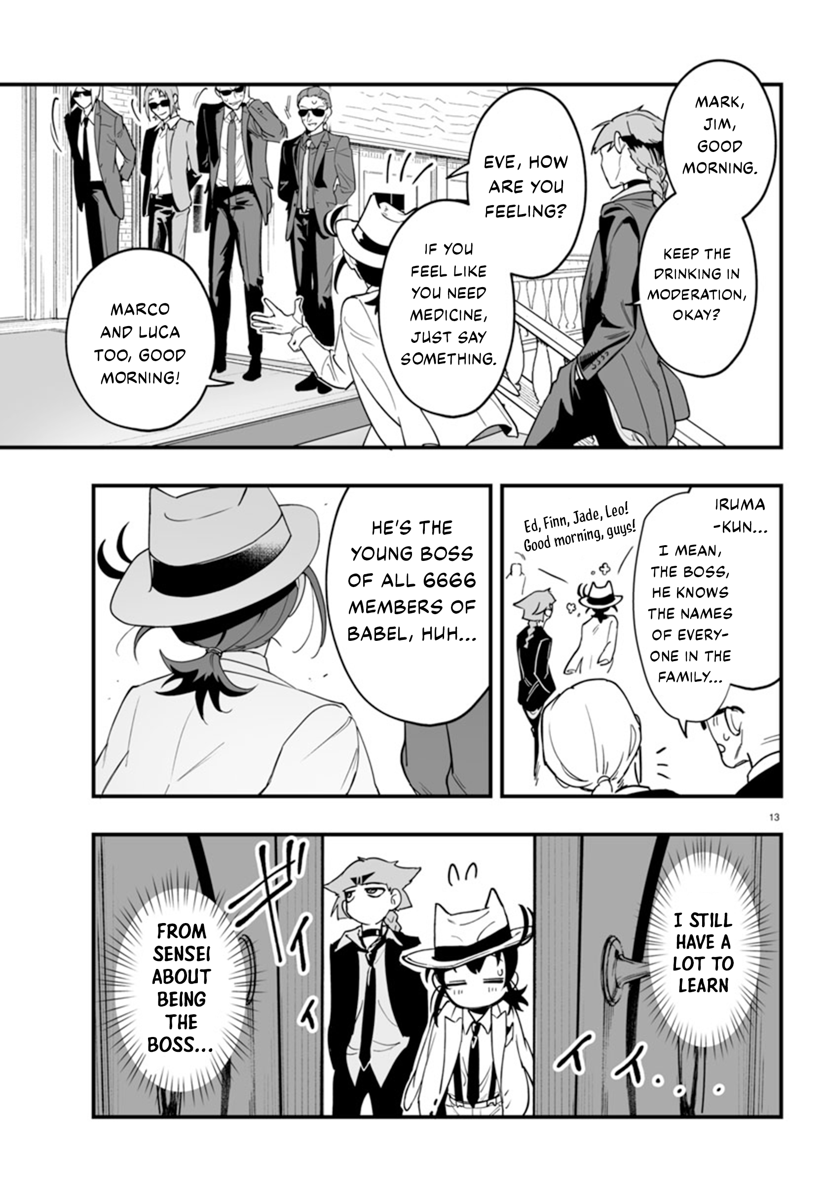 Mairimashita! Iruma-kun: If Episode of Mafia The Treasurer's Lesson 第14页