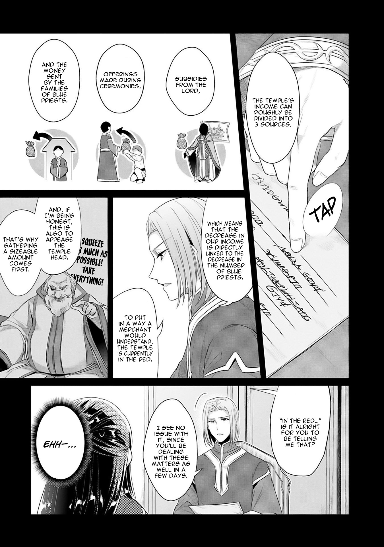 Honzuki no Gekokujou: Shisho ni Naru tame ni wa Shudan o Erandeiraremasen—Dai-2 Bu: Hon no Tamenara Miko ni Naru! A Temple Meeting 第4页