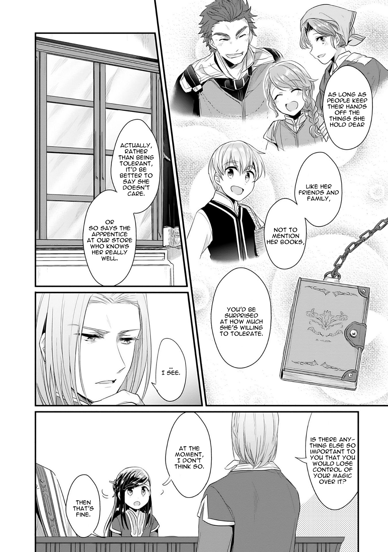 Honzuki no Gekokujou: Shisho ni Naru tame ni wa Shudan o Erandeiraremasen—Dai-2 Bu: Hon no Tamenara Miko ni Naru! A Temple Meeting 第35页