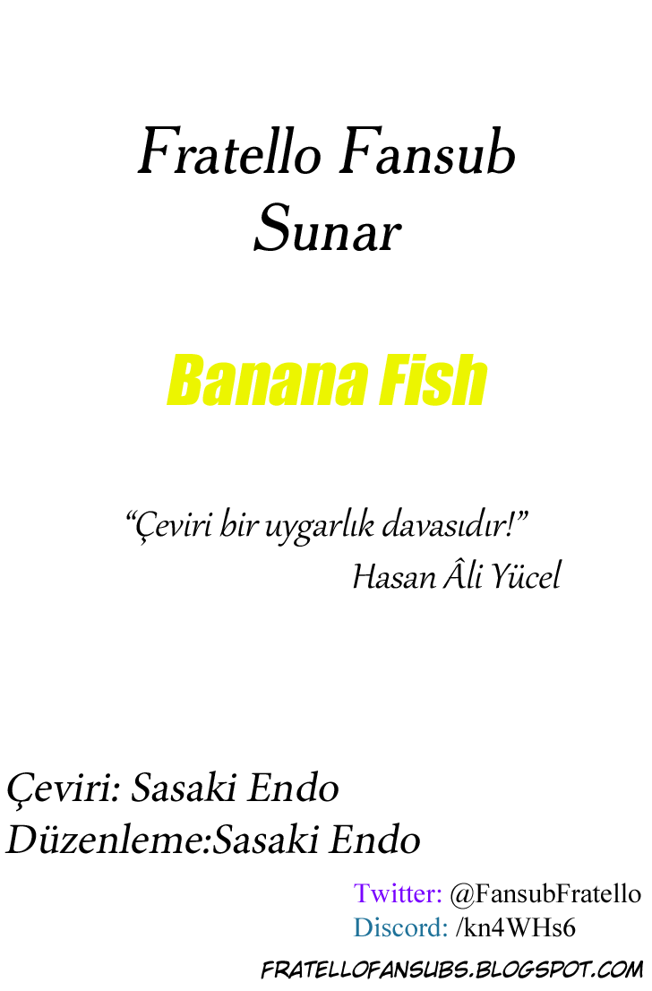 Banana Fish Vol. 2 Ch. 4 第1页