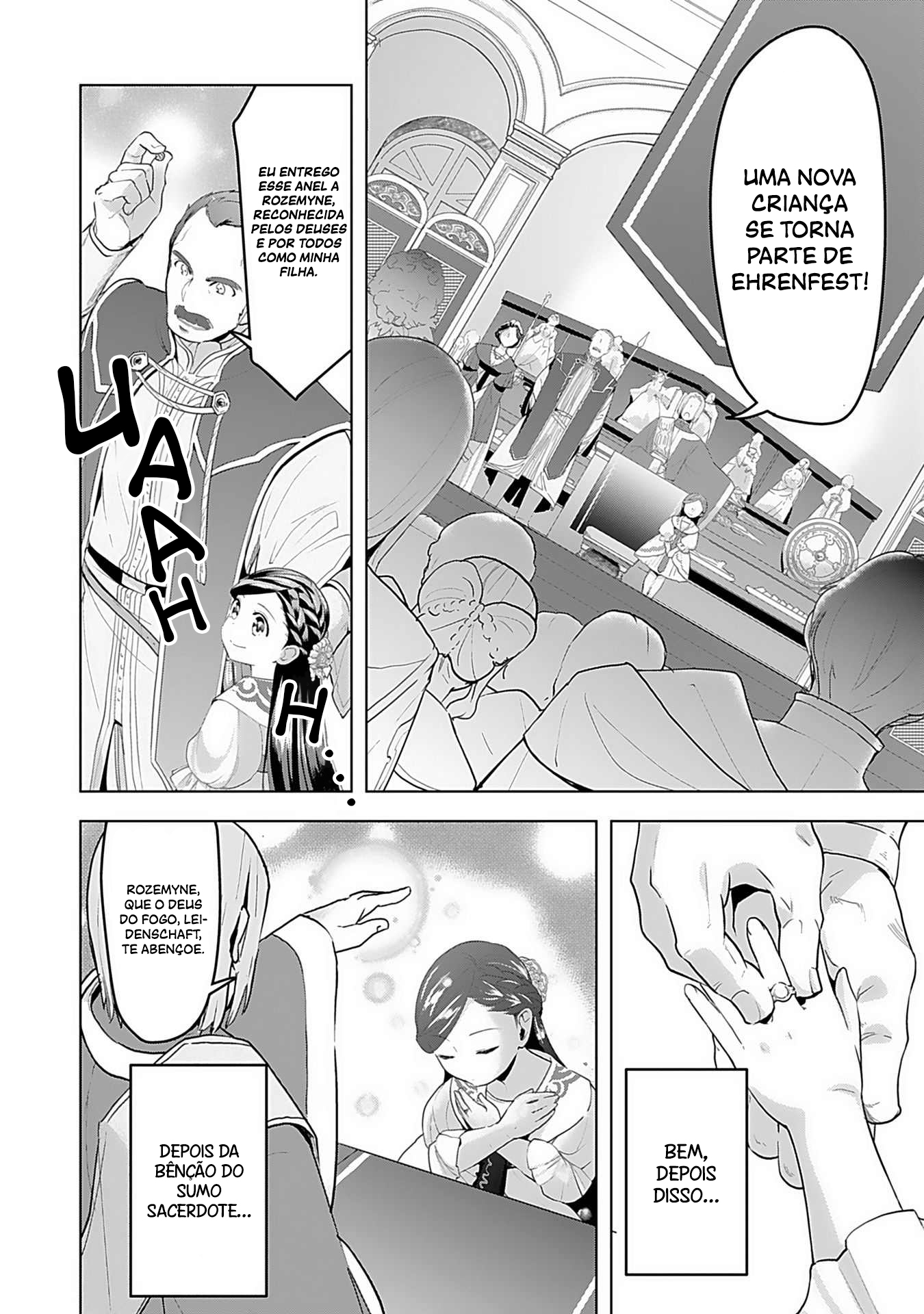 Honzuki no Gekokujou: Shisho ni Naru tame ni wa Shudan o Erandeiraremasen—Dai-3 Bu: Ryouchi ni Hon o Hirogeyou! Filha Adotada do Lorde 第15页