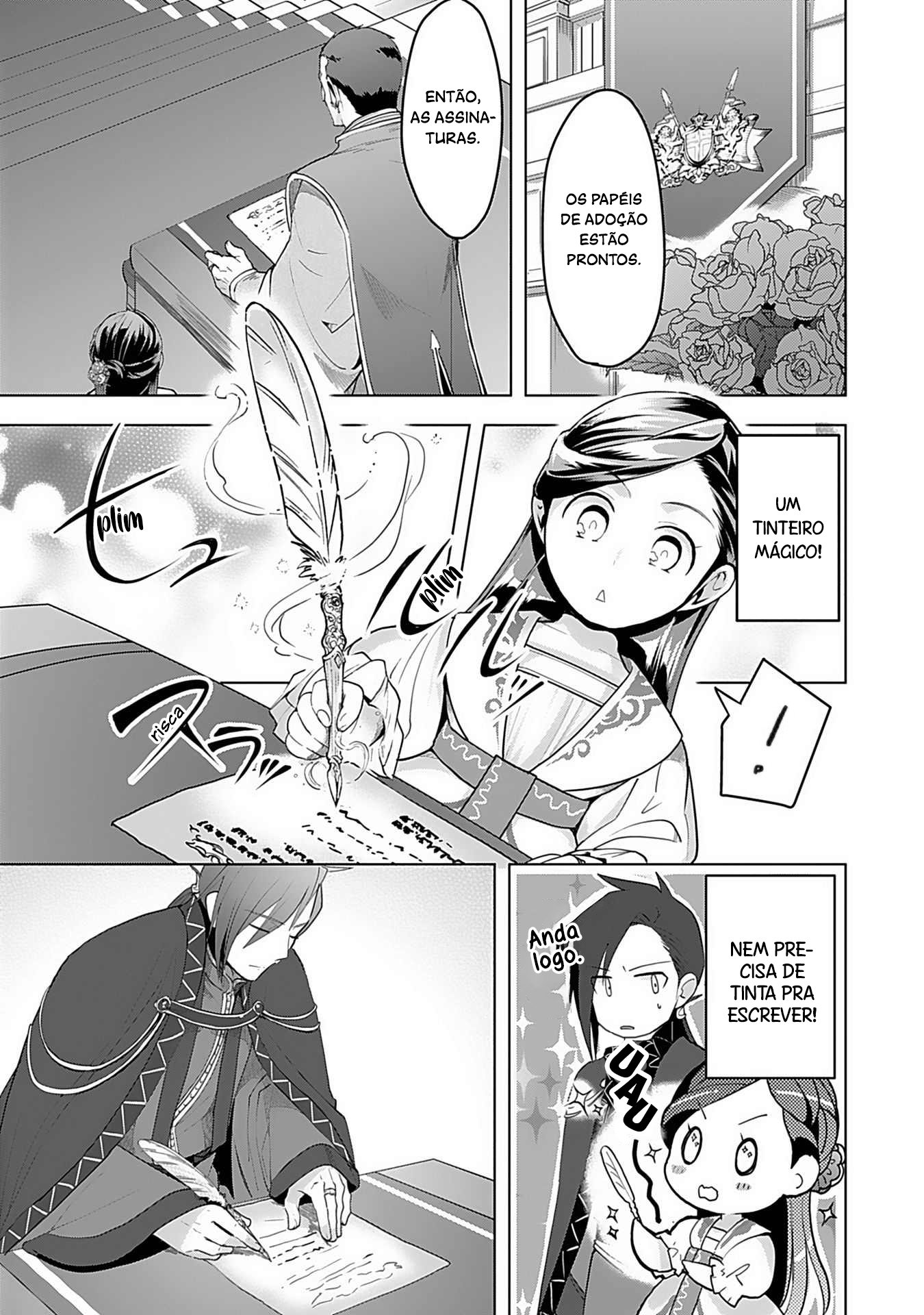 Honzuki no Gekokujou: Shisho ni Naru tame ni wa Shudan o Erandeiraremasen—Dai-3 Bu: Ryouchi ni Hon o Hirogeyou! Filha Adotada do Lorde 第24页