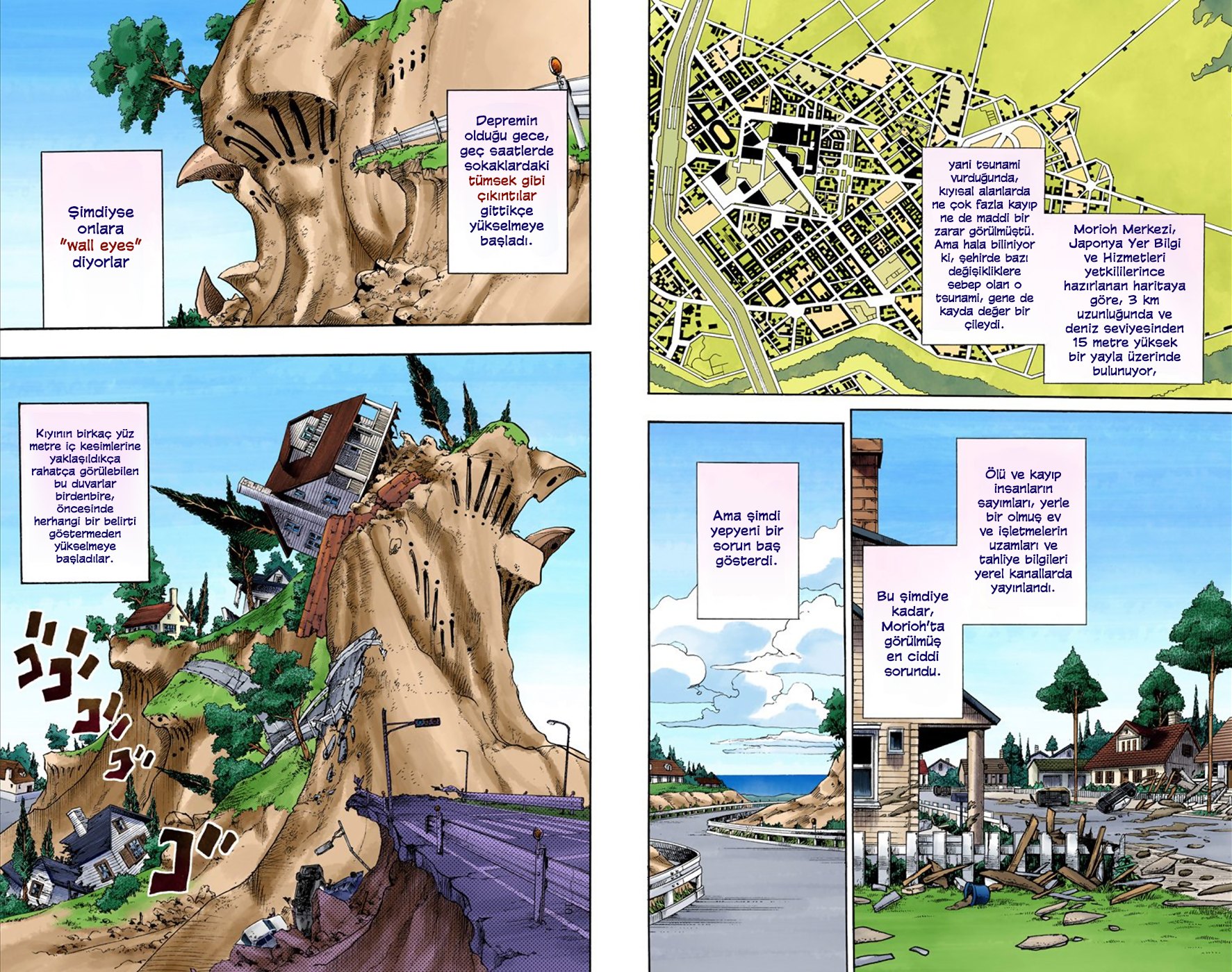 JoJo no Kimyou na Bouken Dai 8 Bu: JoJolion Color Ban Morioh'a Hoşgeldiniz 第8页