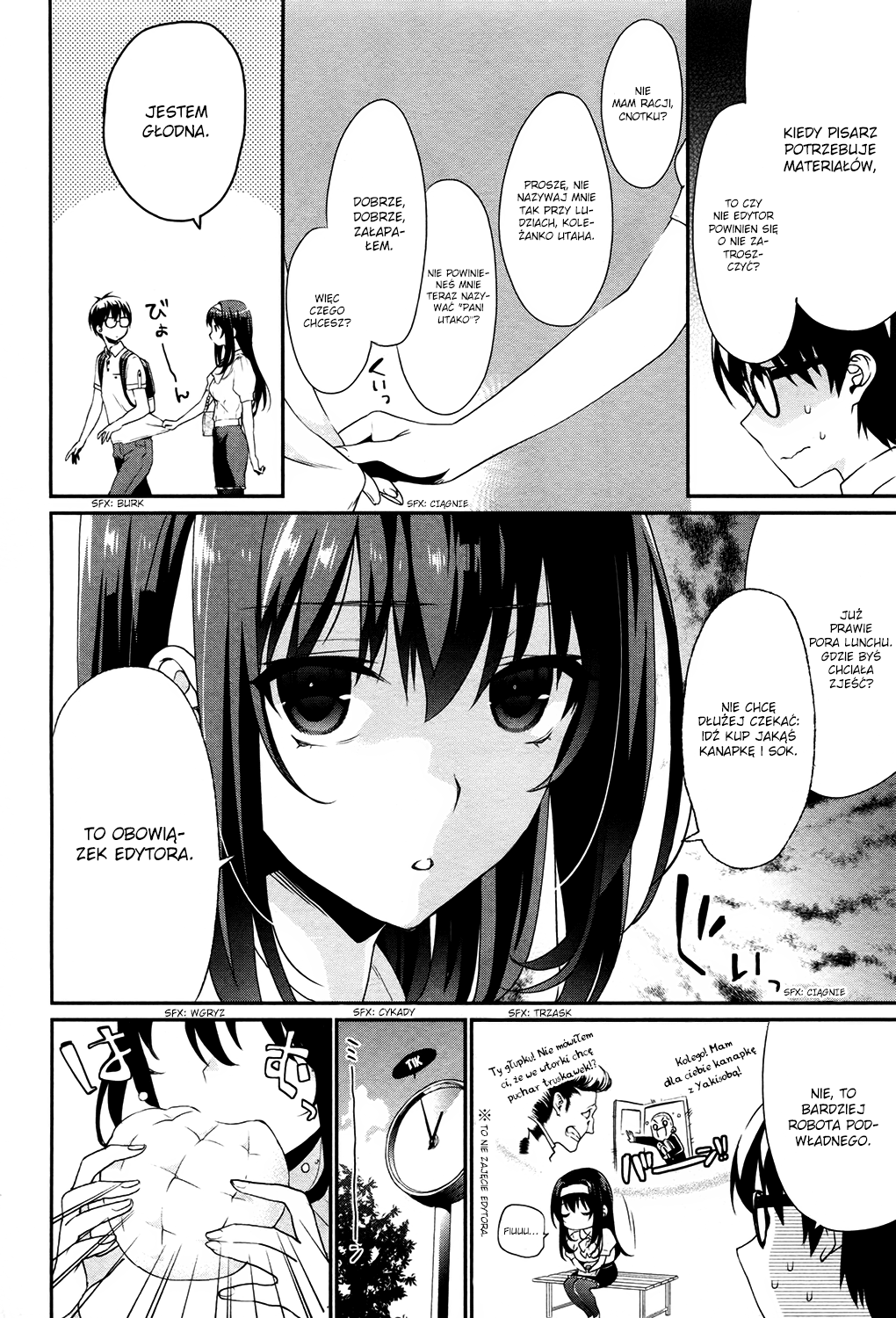 Saenai Kanojo (Heroine) no Sodatekata - Koisuru Metronome Zdobywanie inspiracji z nią i edytorką 第7页